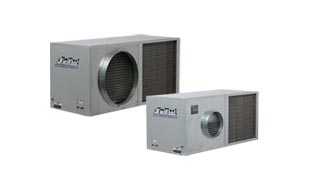 Air-cooled Ceiling Mounted units from KwiKool